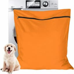 Waszak Huisdier - Opbergzak Organisatie - Dierenhaar Vangen - Voorkomt Verstopping - 60 x 70 cm - Oranje — thumbnail 5