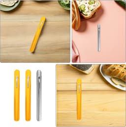 Kruimelveger Set - Tafelreiniger - Snel Tafel Schoonmaken - Met Handige Clip - 15 cm - Diverse kleuren — thumbnail 4