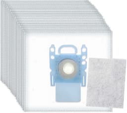 20x Dparts PRO stofzakken geschikt voor Bosch & Siemens G-ALL - Serie 8, 6, 5, 2 stofzuigerzakken - Q8.0 Q5.0 Q4.0 Q3.0 Z7.0 Z5.0 Z4.0 Z3.0 Z2.0 - stofzuigzak si52 - Move On - Pro Silence, Animal, Hygienic - Ingenius - Free'e - Logo - bbz41fgall — thumbnail 1