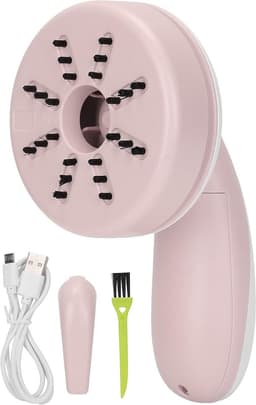 Mini Stofzuiger - Draagbare Reiniger - Bureau Schoonmaken - Geluidsarme Werking - 16 cm - Roze — thumbnail 5