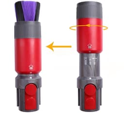 Dailygoods - Krasvrije Stofborstel voor Dyson V15, V12, V11, V10, V8, V7, G5 - Voor Gevoelige Oppervlakken — thumbnail 5