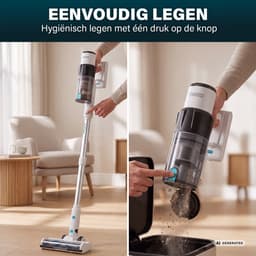 Princess Draadloze Steelstofzuiger en Handstofzuiger 339520 - 25,9V - 350W - Tot 50 Minuten Accuduur - Inclusief Accessoires — thumbnail 3
