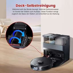 Dailygoods- Reinigingsborstels 3 Stuks - Rolborstel - Onderhoudsborstel - Afneembare Accessoires - Compatibel met Roborock S7/S8/G10s - Duurzaam Materiaal - Stofzuigerborstel — thumbnail 5