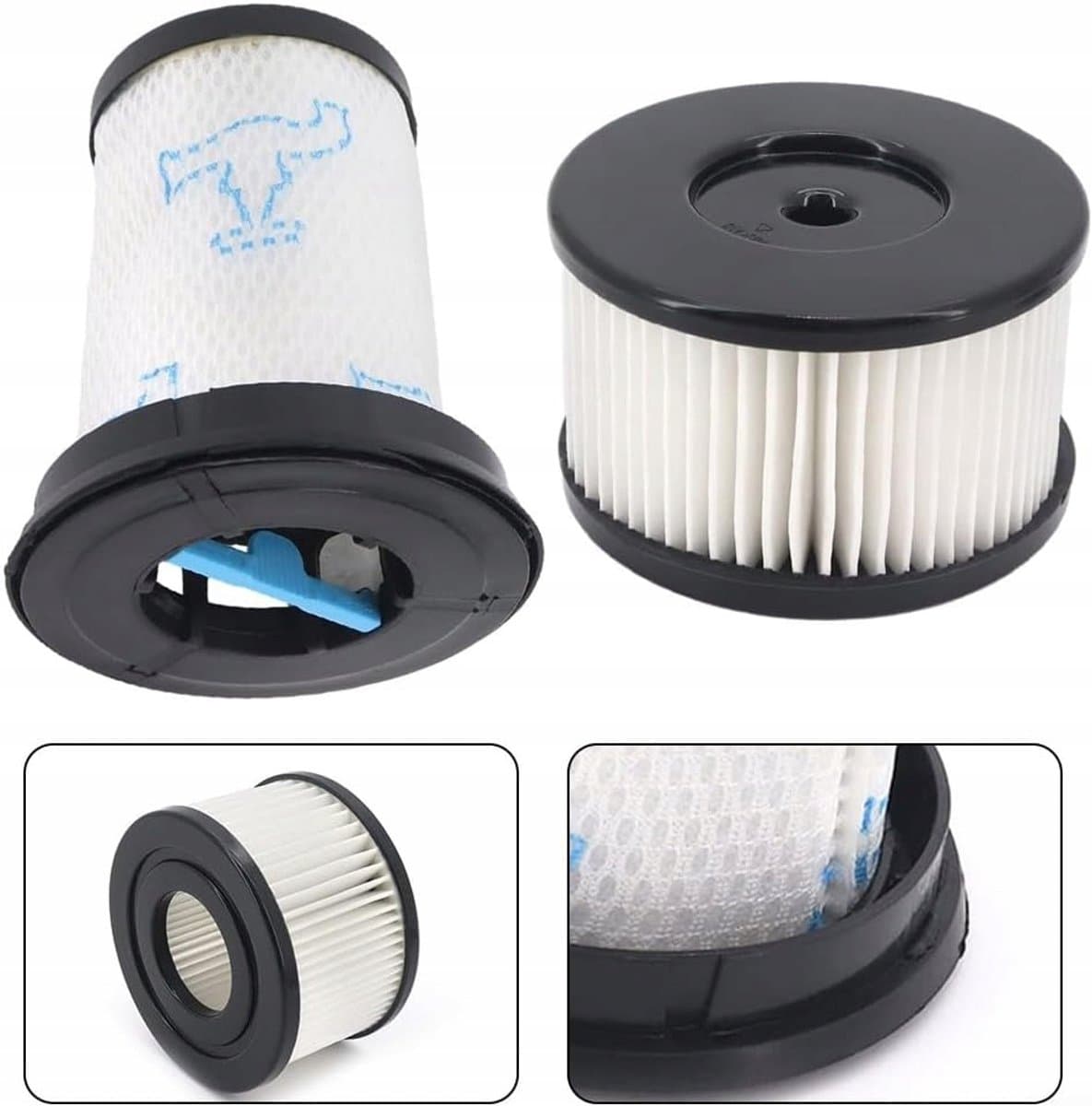 AreoSe - Stofzuigerfilter voor Rowenta Tefal Air Force Flex Ultimate Air Force Flex 760 . - 1 stuk — afbeelding 1