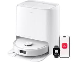 Roborock Qrevo 2 Pro-Robotstofzuiger-FlexiArm-technologie-25000 Pa-dubbel anti-klitsysteem-Intensieve tapijtreiniging 15 mm Dweilverhoging-Drogen met 45°C hete lucht en zelfreiniging op 75°C-Roborock SmartPlan 3.0-Reactive Tech obstakelvermijding