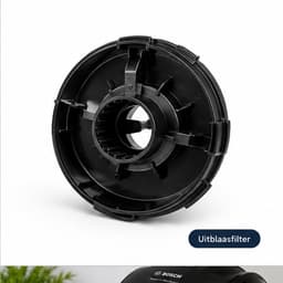SQOON® filterset geschikt voor Bosch Relaxx'x ProSilence stofzuiger - Gelijk aan 00708278 - cilinderfilter vervanging — thumbnail 3