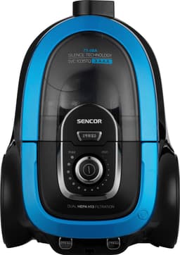 Zakloze stofzuiger - SENCOR - SVC-1035TQ - 750 W - 75 dB - 1 L - Zwart/Blauw — thumbnail 2