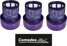 3 x COMEDES filter vervanging voor stofzuiger Dyson V12 Slim Absolute Dyson V12 Slim Motohead Dyson V12 Slim Complete Dyson V12 Detect Dyson V12 Detect Slim Total Clean Dyson V12 Detect Slim Absolute Dyson V12 Detect Slim Absolute Extra Dyson — thumbnail 1