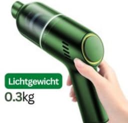 Auto Stofzuiger – Geschikt Voor Auto En Thuis – Hoge Kwaliteit – Groen - Lichtgewicht — thumbnail 4