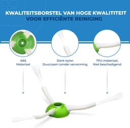 Qoncillio Robocare Robotstofzuiger Onderdelen Geschikt voor iRobot Roomba - Stofzuiger Onderhoudsset - i7 i7+ i1 i1+ i3 i3+ i4 i4+ i5 i5+ i6 i6+ i8 i8+ e5 e6 e7 - 5x HEPA Filter - 6x Stofzuigerzakken — thumbnail 4
