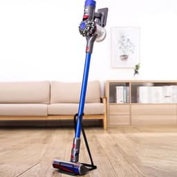 TDR - Geschikt voor Dyson V6/V7/V8/V10 /V11/V12/V15 stofzuiger opbergrek punch-free stofzuigerbeugel stofzuigerhanger - zwart — thumbnail 1