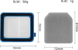 Stofzuigerfilter Geschik voor Electrolux Q serie Q6-8 WQ61/WQ71/WQ81 — thumbnail 3