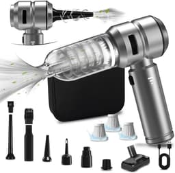 Lexium Kruimeldief snoerloos – Kruimeldief met steel – Nat&Droog – Handstofzuiger – Extreme zuigkracht – Kruimeldief snoerloos – Kruimelzuiger – Jouw ultieme schoonmaakpartner – Kruimelzuiger – Autostofzuiger – Handstofzuiger - Draadloos — thumbnail 1
