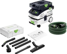 Festool CTL MINI I CLEANTEC mobiele stofafzuiger 1200 watt 10 l stofklasse L ( 578311 ) + 7-delige standaard reinigingsset ( 577257 ) — thumbnail 1