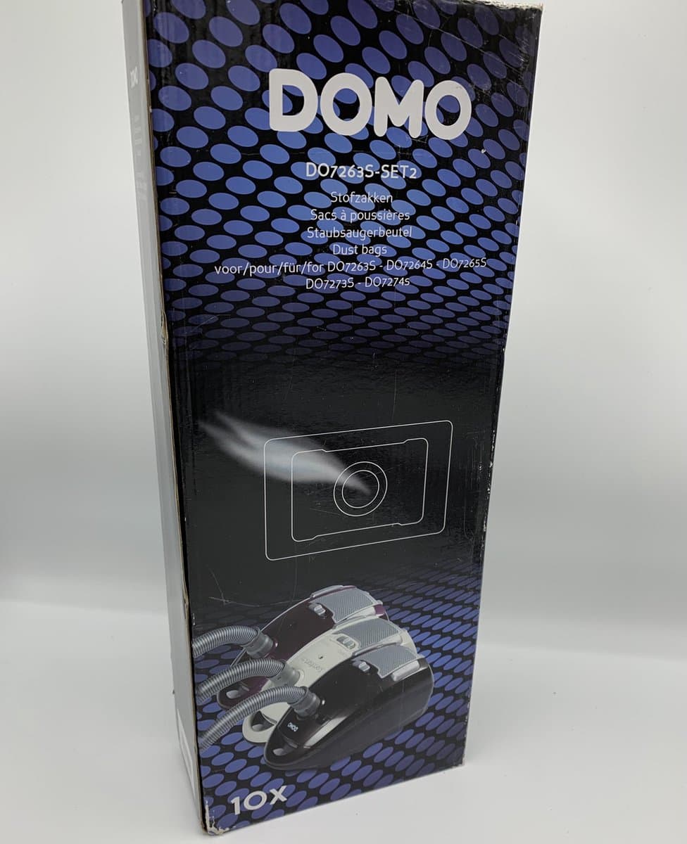 DOMO DO7263S-SET2 - Stofzuigerzakken - 10 stuks — afbeelding 1