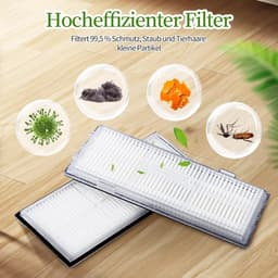 4-delige filteraccessoireset Geschikt voor Roborock S8/S8+/S8 Pro Ultra/S7/S7 Maxv/S7 Maxv Ultra/S7 Max Ultra/S7 Pro Ultra, filteraccessoireset voor robotstofzuigers, HEPA-filter G20 vervangingsonderdelen, geschikt voor robotstofzuigers. — thumbnail 4