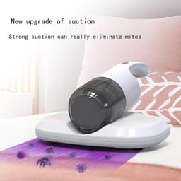 Multifunctionele stofzuiger. Krachtige matrasstofzuiger. Zuigt stof, vuil en dierenhaar op met een agitatie van 6000 per minuut. Wasbaar filter. Ideaal voor bank, bed en tapijt. — thumbnail 2