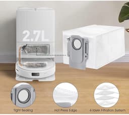 Roborock RRW0PEP Stofzakken (6 Stuks, Plus.Parts® alternatief voor 8.02.0239) — thumbnail 3