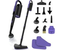 RVV® Stoomreiniger vloer - Stoomreiniger - Stoomreinigers - Zwart - 45cm x 42cm x 13cm