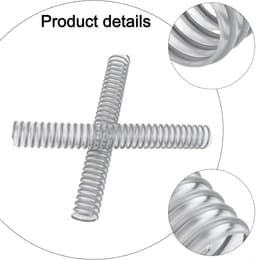 6 stuks Vervangende afvoerslang - geschikt voor Bissell 3598Z vloerreinigingsmachine - 19.4*2.5cm - schroefooraccessoires - reinigingsgereedschap — thumbnail 5