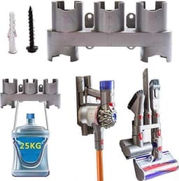 Wandhouder Geschikt Voor Dyson V7/V8/V10/V11 Onderdelen - Muurbeugel Ophangsysteem - Muur Houder - Inclusief Montage Materialen — thumbnail 2