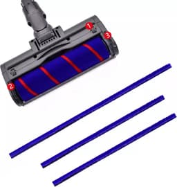 Vilt Strips Geschikt Voor Dyson V7 V8 V10 V11 - Set van 3 Pluche Strips — thumbnail 2