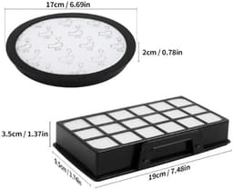 3 x SET FILTERS vervanging VOOR ROWENTA TEFAL STOFZUIGER - VERVANGINGSFILTER ZR006001. ROWENTA: RO692 RO693 RO694 RO695 RO696 RO697 RO698 RO699 RO721 RO722 RO723 RO724 RO725 RO726 RO727 RO728 TEFAL: TW695 TW698 TW699 TW723 TW724 TW726 — thumbnail 3