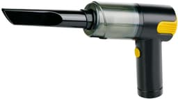 Dunlop Auto Stofzuiger Draadloos 12V - Handstofzuiger met 4 Opzetstukken - USB-C Oplaadbare Auto Stofzuiger Snoerloos - Kruimeldief Nat en Droog - 5000Pa Zuigkracht en Blaas Functie - Grijs/Geel — thumbnail 1