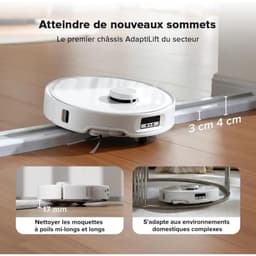 Roborock Qrevo Curv - Robotstofzuiger met multifunctioneel station 3.0 - 18500 Pa - Anti-klit systeem — thumbnail 4
