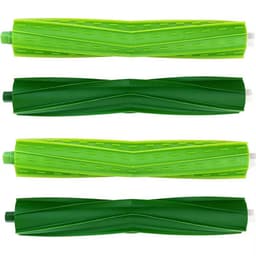 4 Stuks Rubberen Harenvrije Hoofdborstels Compatibel met iRobot Roomba I3 I3+ I4 I6 I6+ I7 I7+ I8 I8+ E5 E6 E7 J7 J7+ J8 J8+ – Vervangingsset voor Robotstofzuiger – Anti-klit Duurzaam Materiaal — thumbnail 1