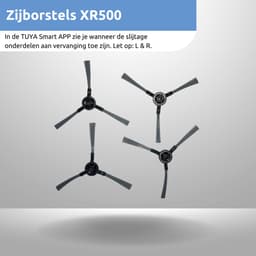 XR-500 Accessoiresset - Geschikt voor CleanDays Robotstofzuiger XR-500 - Onderhoudsset - 12 delig — thumbnail 5
