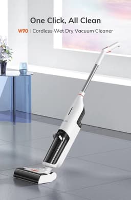 Eszenzics™ Steelstofzuiger ProW90 - Draadloos - Zelfreinigende borstel - 3-in-1 - Zuig-Dweil-Was functie- Krachtige 150W stofzuiger - Geluidsarm — thumbnail 3