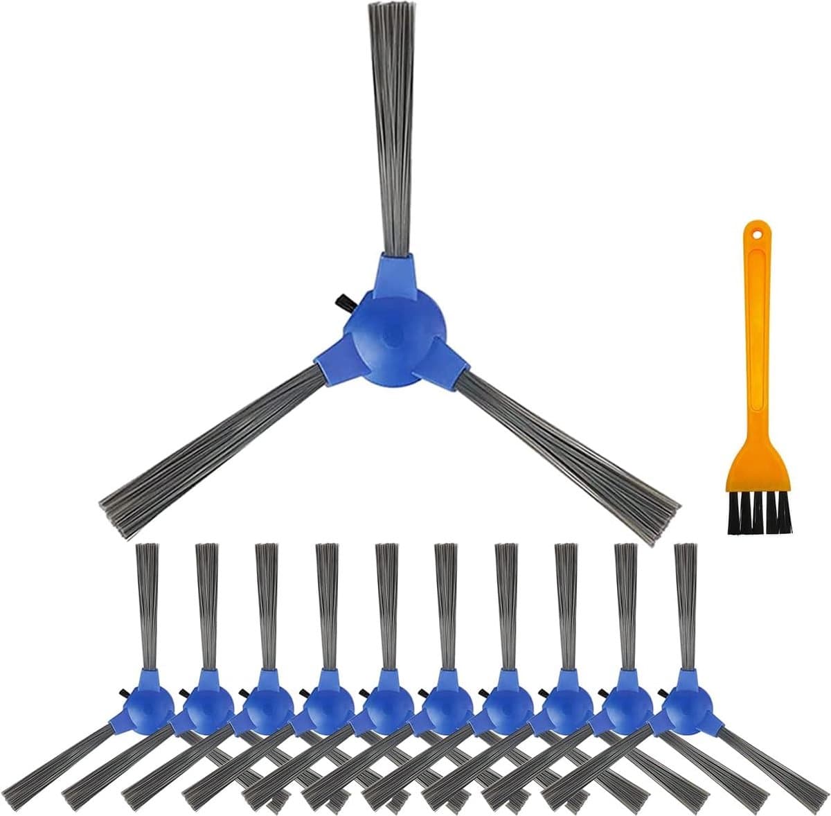 Zijborstel vervanging voor Eufy RoboVac 11S, RoboVac 11S MAX, RoboVac 30, RoboVac 30C, RoboVac 30C MAX, RoboVac 15C, 15C MAX, 25C, 35C, G10, G30, G30 Edge, G30 Hybride, G40 Hybride, G40 — afbeelding 1