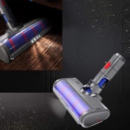 Zuigmond met zachte roller geschikt voor Dyson V7 / V8 / V10 / V11 en V15 Series Steelstofzuigers – met LED Licht — thumbnail 5