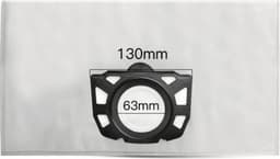 4x Stofzuigerzakken geschikt voor Karcher WD4 WD5 WD6 MV4 MV5 MV6 Vervanging Stofzakken stofzuiger zak WD4000-WD5999 2.863-006.0 — thumbnail 2