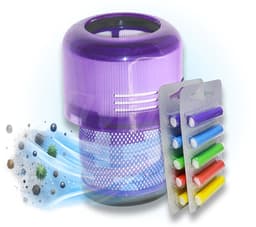 2 Stuks Premium wasbare filters geschikt voor Dyson v11 v15 - SV14 SV15 SV17 SV22 SV28 SV47 +20x geurstaafjes vervangt: #970013-02 #97001302 — thumbnail 4