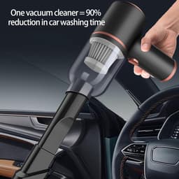 Draagbare Stofzuiger - Autostofzuiger Handstofzuiger - Auto Interieur Reinigen - 25000 Pa Zuigkracht - 17.5 x 14 x 11 cm — thumbnail 3