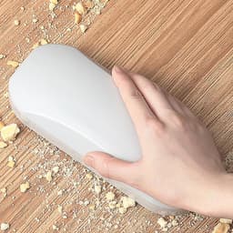 Tafelborstels voor kruimels, handheld puin cratcher - tafel kruimelvanger | voor thuis slaapkamer autostoel bank bank bed tapijt vloer tegel reizen — thumbnail 5