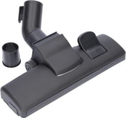 Stofzuigermond voor buizen van 32-35 mm universele stofzuigerborstel, kunststof vloerzuigmond met 2 rollen Geschikt voor Miele aeg Siemens Bosch Kärcher etc. — thumbnail 1