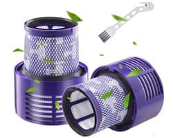 V10-filter voor Dyson - vervangend stofzuigerfilter voor Dyson V10 Cyclone-serie/Absolute/Animal/Motorhead/Total Clean - SV12 draadloze stofzuiger - vervangend onderdeelnummer 969082-01