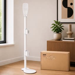DEGG® - Stofzuiger Standaard Geschikt voor Dyson V7 V8 V10 V11 V12 V15 – Vrijstaand met Accessoirehouders – Zonder Boren – Wit — thumbnail 3