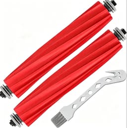 3 stuks hoofdborstelset - 2 Hoofdborstel en 1 Reinigingsborstel - Voor Roborock Qrevo S, Qrevo Pro, Qrevo MaxV, QRevo Plus , P10 PRO , P10S , P10 PURE — thumbnail 1