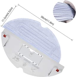 4 stuks dweilpads voor Roborock S7 / S7+ / S7 MaxV / S7 MaxV Plus / S7 MaxV Ultra / S7 Pro Ultra / S8 / S8+ robotstofzuiger - microvezel dweilpad - vervangend accessoire — thumbnail 5