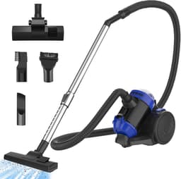 Stofzuiger met krachtige zuigkracht - Huisstofzuiger met multifunctionele reinigingskop voor tapijt en meubels - efficiënt verwijderen van dierenharen en diep ingebed vuil — thumbnail 1