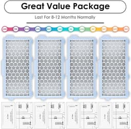 (8 stuks) Vervangende HEPA-filters voor Miele Guard S1/L1, Compact C1 & C2, Complete C2 & C3 S8340 stofzuiger, 4 HEPA-filters + 4 Airclean uitlaatfilters en motorbescherming — thumbnail 3