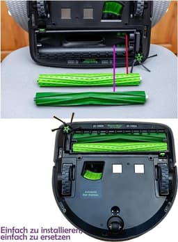 2-delige Rollenborstels Vervanging - Geschikt voor iRobot Roomba S9 (9150)/S9+ (9550) S-Series — thumbnail 5