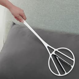 Tapijt Mixer - Stofverwijderaar - Textiel Reinigen - Lange Handgreep - 55.5 cm - Wit — thumbnail 2