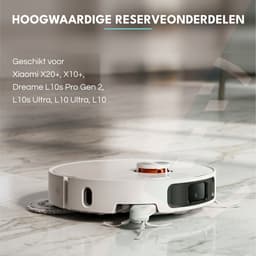 ZENC® Accessoireset Geschikt voor Xiaomi X20+, X10+ & Dreame L10s Pro Gen 2, L10s Ultra, L10 Ultra, L10 Prime - Robotstofzuiger - Onderhoudsset - HEPA-filters - Borstels - Stofzakken - Dweilpads — thumbnail 3