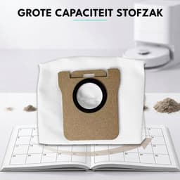 ZENC® Accessoireset Geschikt voor Xiaomi X20+, X10+ & Dreame L10s Pro Gen 2, L10s Ultra, L10 Ultra, L10 Prime - Robotstofzuiger - Onderhoudsset - HEPA-filters - Borstels - Stofzakken - Dweilpads — thumbnail 4