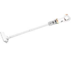 Draadloze Steelstofzuiger - Krachtige Reiniger - Thuis Schoonmaken - 2-in-1 Functie - 42 x 16 x 12 cm - Wit